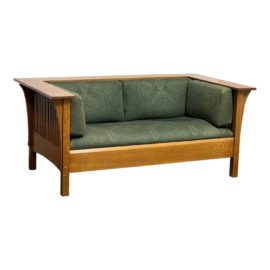 Stickley Furniture Prairie Settle Framed Sofa