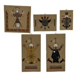 Navajo Sand Paintings, Set of Five