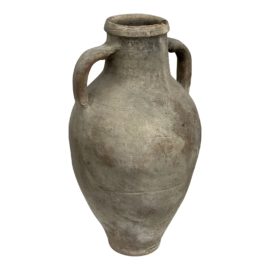 Clay Amphora Vessel