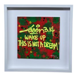 Laser 3.14 Wake Up This Is Not a Dream, Original Ltd Edition Print