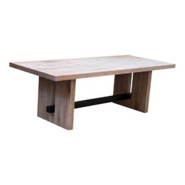 William-Sonoma Home Montauk Dining Table, Misty Gray. Original Price: $3,695