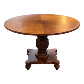 Milling Road Pineapple Pedestal Dining Table