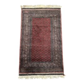 Vintage Persian Bokhari Handwoven Rug - 2′8″ × 4′4″