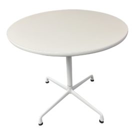 Herman Miller Eames 30 Inch Round Pedestal Table. Original Price: $895