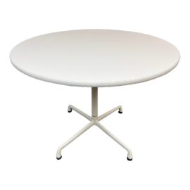 Herman Miller Eames 36 Inch Round Pedestal Table. Original Price: $995