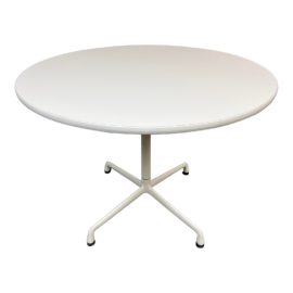 Herman Miller Eames 36 Inch Round Pedestal Table. Original Price: $995