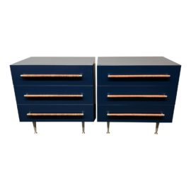 NEW Brownstone Furniture Audrey 3-Drawer Nightstands, a Pair. Original Price: $3,480