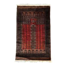 Vintage Balouchi Small Persian Rug - 2′6″ × 4′2″