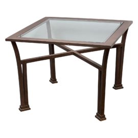 Cort Furniture 'Madison' Glass End Table