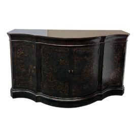 Ethan Allen Vivianne Serpentine Console. Original Price: $2,545