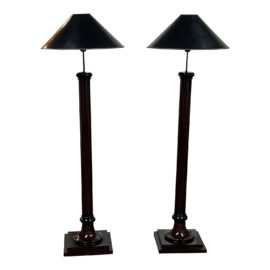 Mirage Lighting Floor Lamps, a Pair