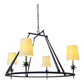 Visual Comfort Ian K. Fowler Etoile Round Chandelier. Original Price: $1,219