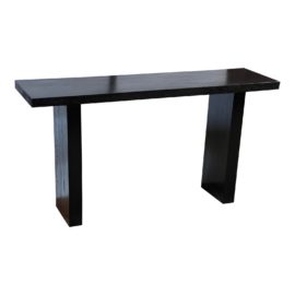 Restoration Hardware Reclaimed Oak Plank Console Table. Original Price: $2,765