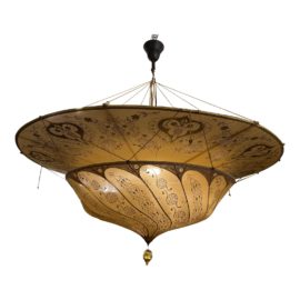 Large Fortuny Style Pendant