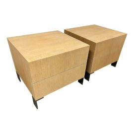 Cappellini Italian Nightstands, a Pair
