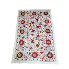 Uzbekistan Pomegranate + Floral Traditional Suzani