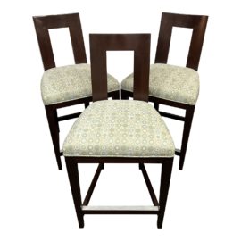 Donghia Margarita Counter Stools, Set of Three