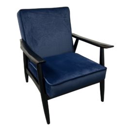 Zuo Modern Blue Rocky Arm Chair