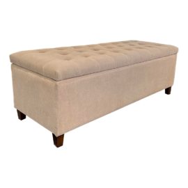 Madison Park Tufted Storage Bench