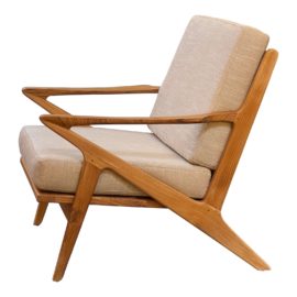 NEW Nos Nos Stockholm Teak Arm Chair