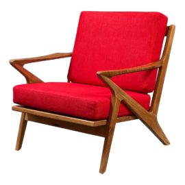 NEW Nos Nos Stockholm Teak Arm Chair