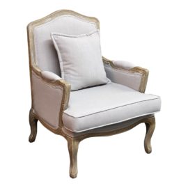 One Allium Way Perpetue Bergere Style Arm Chair. Original Price: $900