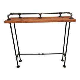 Northern Spy Reclaimed Wood Industrial Bar Table
