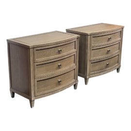 A.R.T. Cityscapes 3 Drawer Nightstand, a Pair. Original Price: $2,090