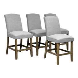 Steve Silver Furniture Grayson Counter Stools, Set of Four. Original Price: $800