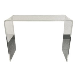 CB2 Peekaboo Acrylic Console Table. Original Price: $400