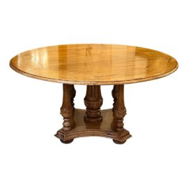 Sunrise Home Custom English Victoire Dining Table. Original Price: $5,670