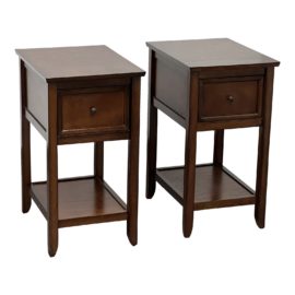 Pier One Imports End/Night Stand Tables, a Pair. Original Price: $900