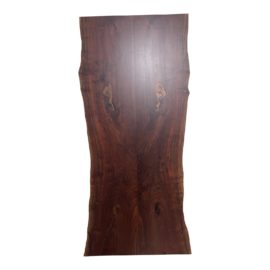 Live Edge Butterfly Cut Wood Slab Table. Original Price: $4,000