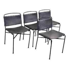 Four Hands Wharton Dining Chairs, Set of Four. Original Price: $2,000