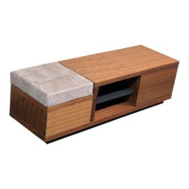 Eq3 Palliser Storage Bench + Cushion