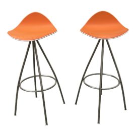 Design Within Reach Onda Bar Stools From Jesus Gasca, a Pair. Original Price: $1,400
