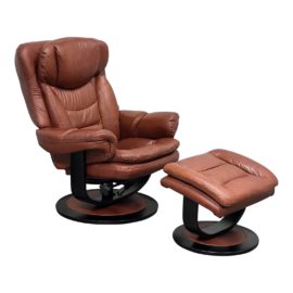 Lane Furniture Stressless Recliner + Ottoman. Original Price: $1,600