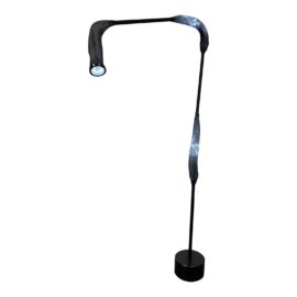 Ligne Roset Black Mesh 3d Modeled Paranoid Floor Lamp. Original Price: $1,250