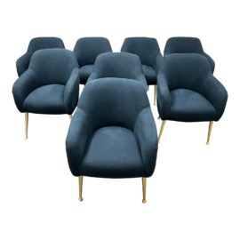 NEW Lee Industries Model 7009-041 Dining Arm Chairs, Set of Eight. Original Price: $19,600