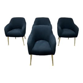 NEW Lee Industries Model 7009-041 Dining Arm Chairs, Set of Four. Original Price: $9,800