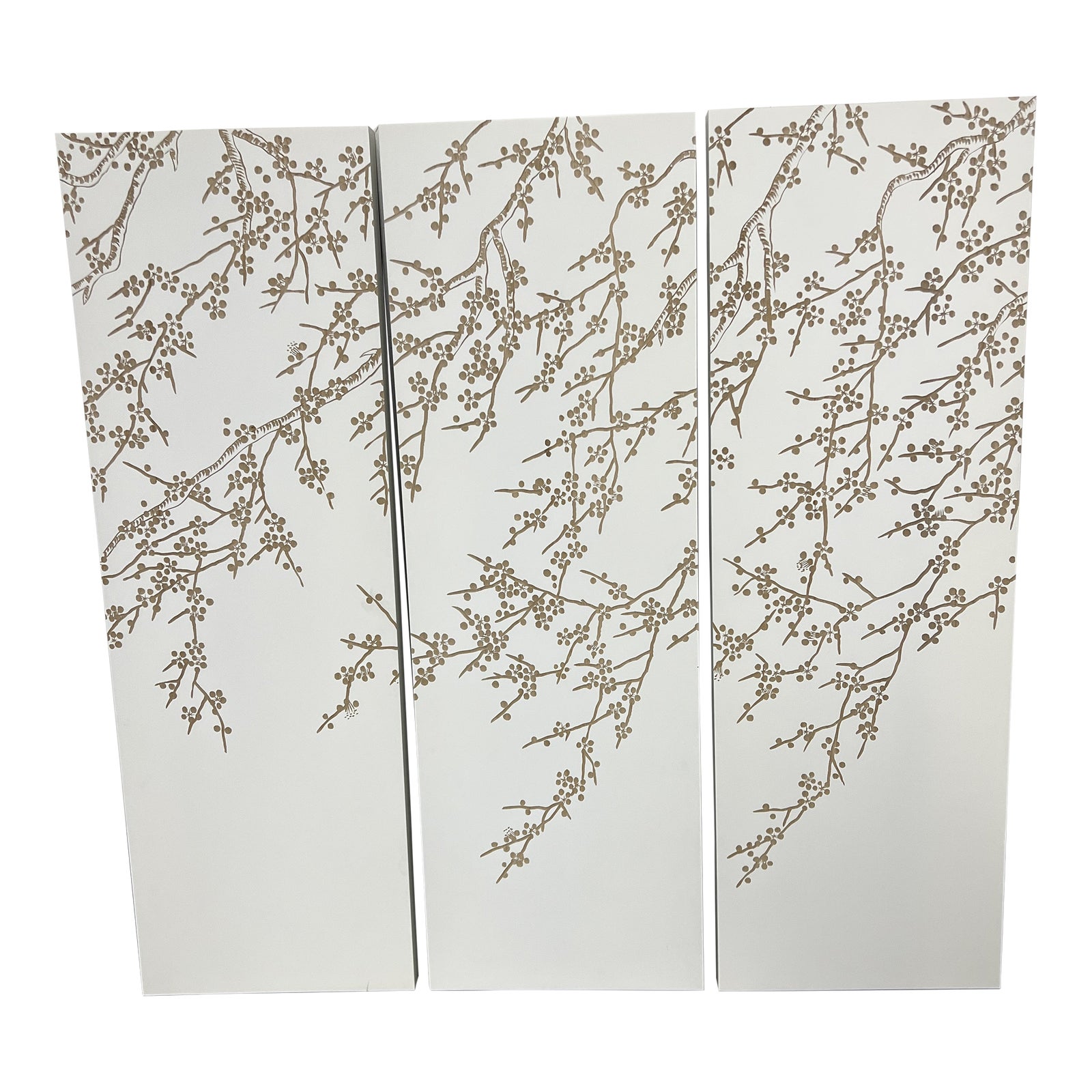 Cyan Design Cherry Blossom Three Panel Wall Art. Original Price: $1,122 ...