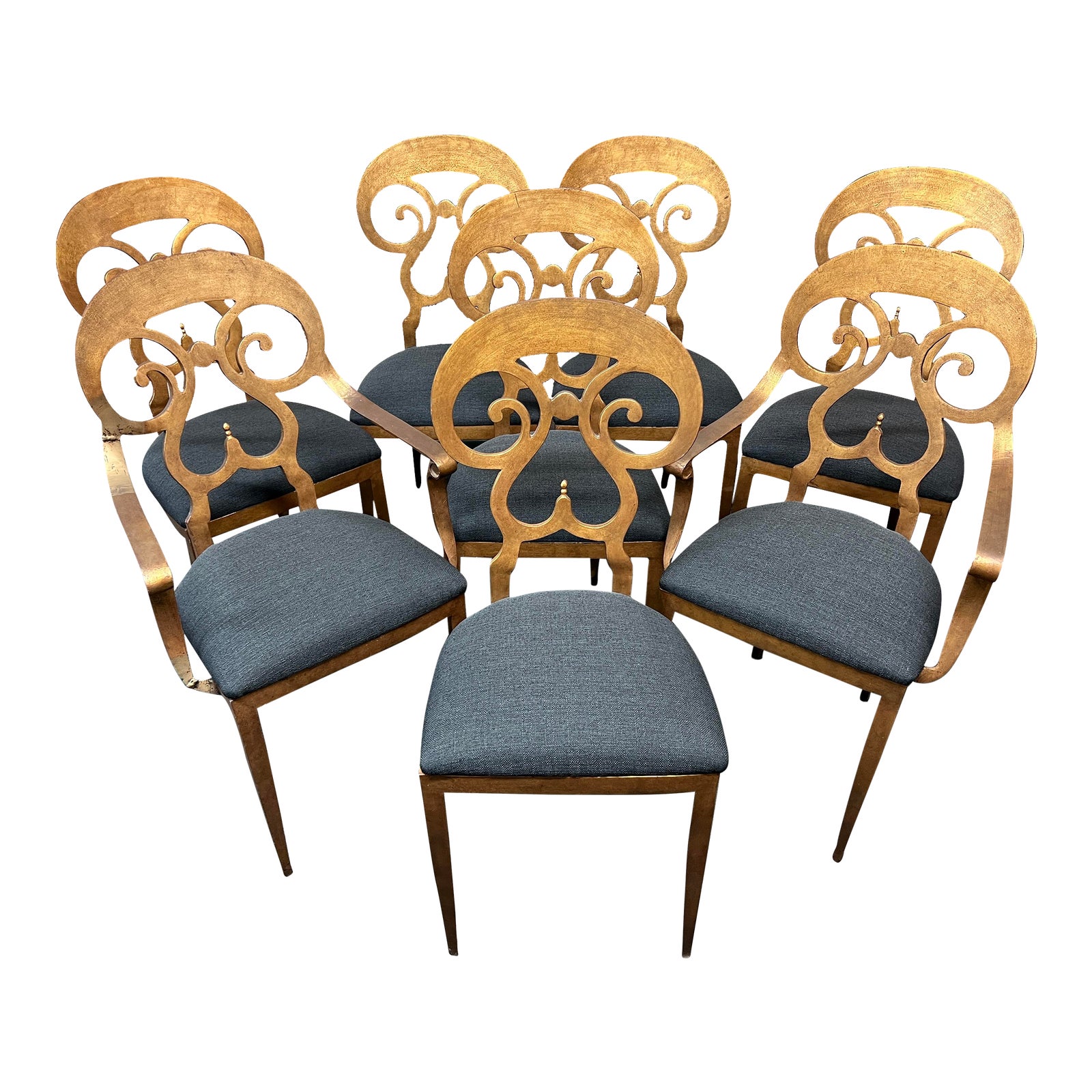 Black Leather Barcelona Chairs, a Pair Design Plus Gallery