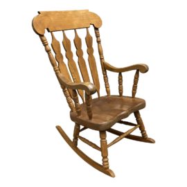 Vintage Yugoslavian Rocking Chair