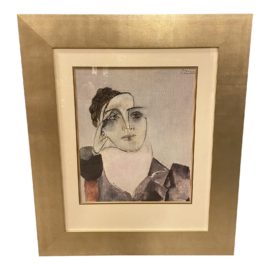 Z Gallerie Custom Framed Picasso Print of Dora Maar