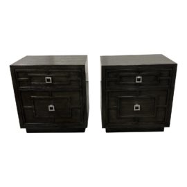 Z Gallerie Gunnar Collection Nightstands, a Pair. Original Price: $1,100