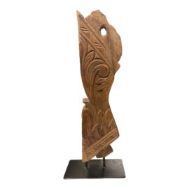 Wood Architectural Sculpture + Stand