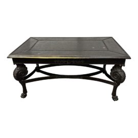 Bronze Embossed Cocktail Table