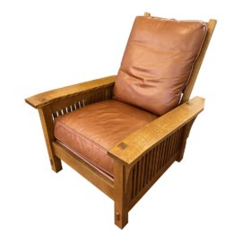 Stickley Furniture Morris Mission Arm Chair. Original Price: $8,254