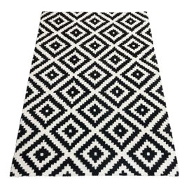 NuLOOM Harmony Hand Tufted Geometric Wool Area Rug - 4′11″ × 7′10″