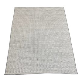 Scandinavian Berber Style Cotton Blend Area Rug - 5′1″ × 7′